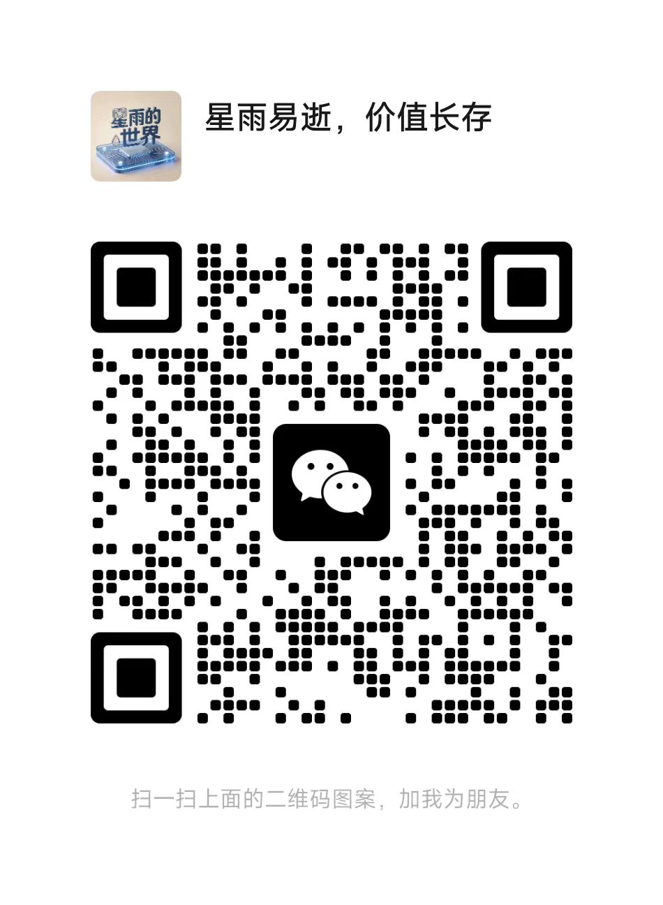星雨微信二维码